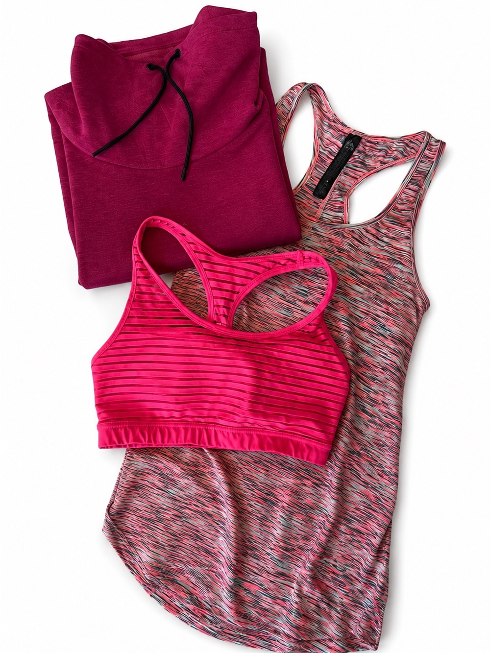 Workout Bundle Medium Champion Pullover RBX Tank Sports Bra